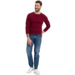Indigofarbene Cross Jeans Antonio Wide Leg Jeans & Relaxed Fit Jeans aus Denim für Herren Weite 36 