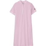 Fliederfarbene Unifarbene Mini Minikleider & kurze Kleider mit Reißverschluss für Damen Größe XXL 