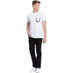 Reduzierte Schwarze Elegante Cross Jeans Slim Fit Jeans mit Nieten mit Knopf aus Denim für Herren Größe XXL Weite 29 