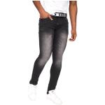 CrossHatch Slim Fit Jeans mit Reißverschluss aus Denim für Herren Weite 36 