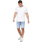 Casual CrossHatch Jeans-Shorts aus Denim für Herren für den für den Sommer 