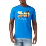 Blaue Casual CrossHatch T-Shirts für Herren Größe L 