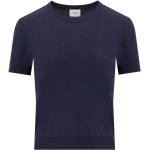 Reduzierte Mitternachtsblaue Cruna T-Shirts aus Polyamid für Damen Größe L 