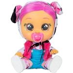 CRY BABIES Dressy Dotty der Dalmatiner - Interaktive Spiel- & Funktionspuppe, die echte Tränen weint; mit bunten Haaren und an- und ausziehbarer Kleidung - Geschenk Puppe für Kinder ab 2 Jahren