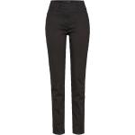 Braune Slim Fit Jeans aus Denim für Damen Größe XL 