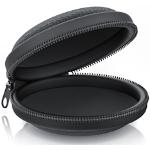 Schwarze CSL Kopfhörertaschen mit Reißverschluss aus Nylon 