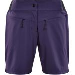 Violette Cube Baggy-Shorts aus Nylon für Damen Größe M 