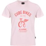 Rosa Casual Cube Bio Kinder T-Shirts 