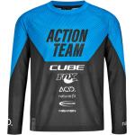 Cube Junior Trikot langarm X Actionteam | black n blue Youth L