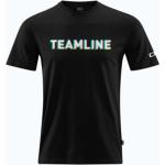 Schwarze Cube Teamline Bio T-Shirts aus Baumwolle für Herren Größe XL 