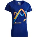 Blaue Cube Race Shirts mit Tasche aus Baumwolle für Damen Größe XS 