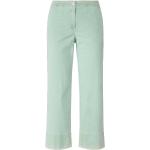 Reduzierte Grüne Brax Feel Good Wide Leg Jeans & Relaxed Fit Jeans aus Denim maschinenwaschbar für Damen Größe L 
