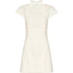 Weiße Kurzärmelige Cult Gaia Mini Bandage-Kleider & Bodycon-Kleider mit Reißverschluss enganliegend für Damen Größe M 