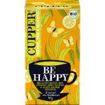 Cupper Gewürztee "Be Happy" mit Zitrone, Zimt, Ingwer, schwarzer Pfeffer (20 Beutel) (40 g)