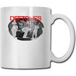 Cups Deftones Lustige Kaffeetasse Tee Cup Geschenk für Fans Ehemann Frau Freundin Weiß