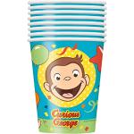 Curious George 9oz Party Cups [8 Per pack]