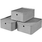 Reduzierte Hellgraue Moderne curver Boxen & Aufbewahrungsboxen aus Kunststoff 3-teilig 