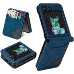 Samsung Galaxy Z Flip 5 Hüllen Art: Flip Cases mit Bildern aus Leder 