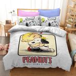 Die Peanuts Bettwäsche Sets & Bettwäsche Garnituren aus Polyester 3-teilig 