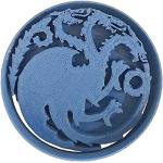 Blaue Moderne Game of Thrones Haus Targaryen Ausstechformen spülmaschinenfest 