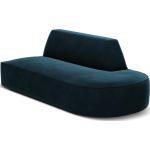 Blaue CXL by Christian Lacroix L-förmige Zweisitzer-Sofas aus Stoff Breite 150-200cm, Höhe 150-200cm, Tiefe 50-100cm 2 Personen 