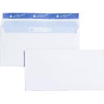 Weiße Cygnus Excellence Briefumschläge ohne Fenster DIN lang 