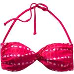 Pinke Gepunktete Etirel Maggy Bikini-Tops aus Polyamid für Damen Größe M 