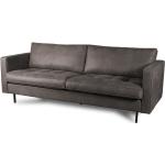 Schwarze Gesteppte Zweisitzer-Sofas matt aus Veloursleder Breite 150-200cm, Höhe 50-100cm, Tiefe 50-100cm 2 Personen 