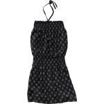 Schwarze Gepunktete Sportliche Etirel Sommerkleider aus Polyester für Damen Größe M 