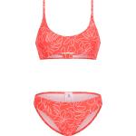 Mintgrüne Melierte Firefly Bikini-Tops mit verstellbaren Trägern für Damen Größe M 