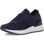 Reduzierte Blaue Tamaris High Top Sneaker & Sneaker Boots aus Canvas für Damen Größe 36 