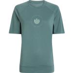 Grüne Kurzärmelige Energetics T-Shirts für Damen Übergrößen 