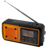 DAB112OR Bluetooth DAB+, FM Tragbar Radio (Schwarz, Orange)