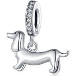 Reduzierte Nickelfreie Silberne Charms mit Weihnachts-Motiv aus Silber für Damen 1-teilig 