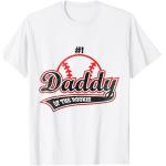 Daddy of Rookie of Year 1st Birthday Baseball Theme Funny T-Shirt