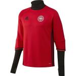 Dänemark Denmark Herren Trainings Top Sweater Trikot rot ADIDAS Fussball DBU Neu