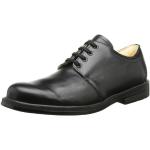 Schwarze Business Däumling New York Derby Schuhe mit Schnürsenkel aus Leder Größe 34 