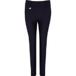 Marineblaue Atmungsaktive Daily Sports Jeans-Shorts aus Polyamid für Damen 