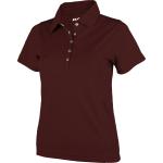 Bordeauxrote Daily Sports Damenpoloshirts & Damenpolohemden Größe XS 