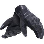 Reduzierte Schwarze Thermohandschuhe aus Leder für Damen Größe S für den für den Winter 