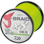 Daiwa J-Braid X8 1500m chartreuse (0,22 mm)