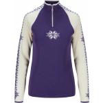 Violette Casual Strickpullover aus Wolle maschinenwaschbar für Damen Größe XL für den für den Winter 