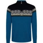 Reduzierte Marineblaue Dale of Norway Strickpullover aus Wolle für Herren Größe XL für den für den Herbst 