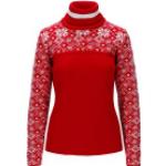 Reduzierte Rote Dale of Norway Damensweatshirts aus Wolle Größe M für den für den Herbst 