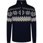 Marineblaue Streetwear Dale of Norway Herrensweatshirts mit Reißverschluss Größe L 