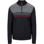 Anthrazitfarbene Streetwear Dale of Norway Herrensweatshirts aus Wolle Größe M für den für den Herbst 
