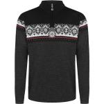 Anthrazitfarbene Streetwear Dale of Norway Strickpullover aus Wolle für Herren Größe M für den für den Herbst 