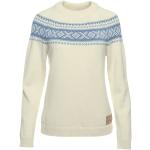 Beige Elegante Dale of Norway Damensweatshirts aus Wolle Größe L 