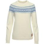 Beige Elegante Dale of Norway Damensweatshirts aus Wolle Größe M 