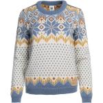 Reduzierte Offwhitefarbene Dale of Norway Damensweatshirts aus Wolle Größe S für den für den Herbst 